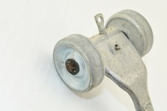 Vintage GOLDBLATT Masonry Bricklayer Skate Wheel Joint Raker Tool Aluminum – 9″