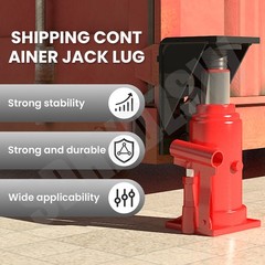 Superior Shipping Container, Jack Lug, Jack Leveling Attachment