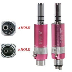 NSK Style Dental Low Slow Speed Air Motor Handpiece E-Type 2holes/4holes Pink ns