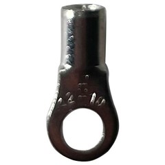 (100) Non-Insulated 12-10 Gauge #10 Ring Terminal Uninsulated Wire Connector USA