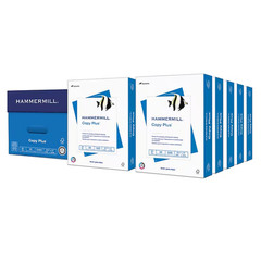 NEW US Hammermill Copy Plus 8.5×11 Copy Paper 20lb 92 Bright 5000 Sheets Carton
