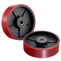 Pallet Jack Truck Steer Load Wheels Replacement Kit Full Set 20mm ID Bearings
