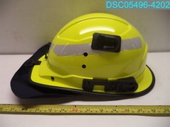 Yellow And Gray Type 3 Bushfire Fire Fighting Safety Helmet 1801:1997