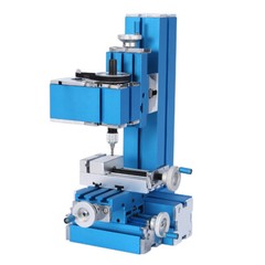 100~240V Mini Milling Machine DIY Woodworking Metal Aluminum Processing Tool New