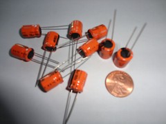 10pcs Sprague Electrolytic Capacitors, 10uF 10mfd 160V Radial, USA Quick Ship!