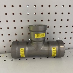 Viega 25321 Viega Megapressg Tee, 1-1/2″ X 1-1/2″ X 1-1/2″