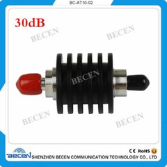 Fixed Attenuator 10W SMA 30dB Attenuator Plug male to Jack female 10Watt DC-3Ghz