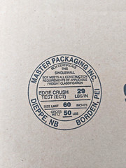 25 Shipping Boxes, Cardboard, Bundle of 25, ECT 29, 9″x9″x4″