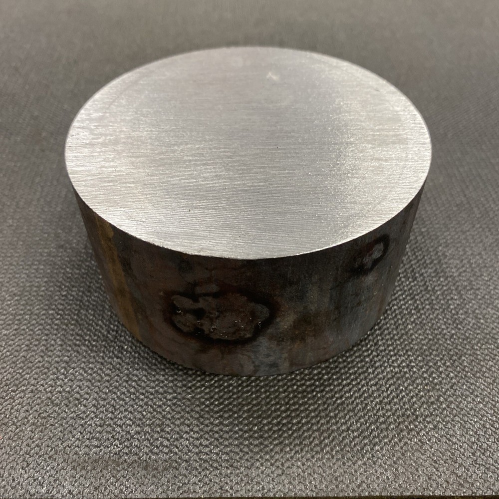 4” Diameter 4340 Hot Rolled Normalized Steel Round Bar Stock – 4” x 2” Length
