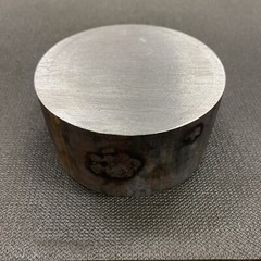 4” Diameter 4340 Hot Rolled Normalized Steel Round Bar Stock – 4” x 2” Length