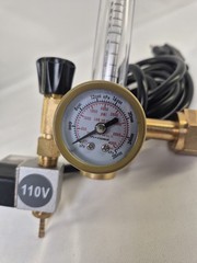 Yes Welder CO2 Regulator With 110V Solenoid Valve