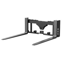 45″ Attachments Mini Skid Steer Pallet Fork Frame W/42″ Pallet Fork Blades,Tract