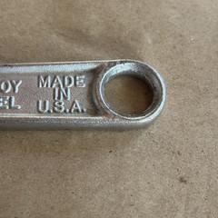 Vintage Blue-Point By Snap On Tools 8″ Crescent Adjustable Wrench Made in USA