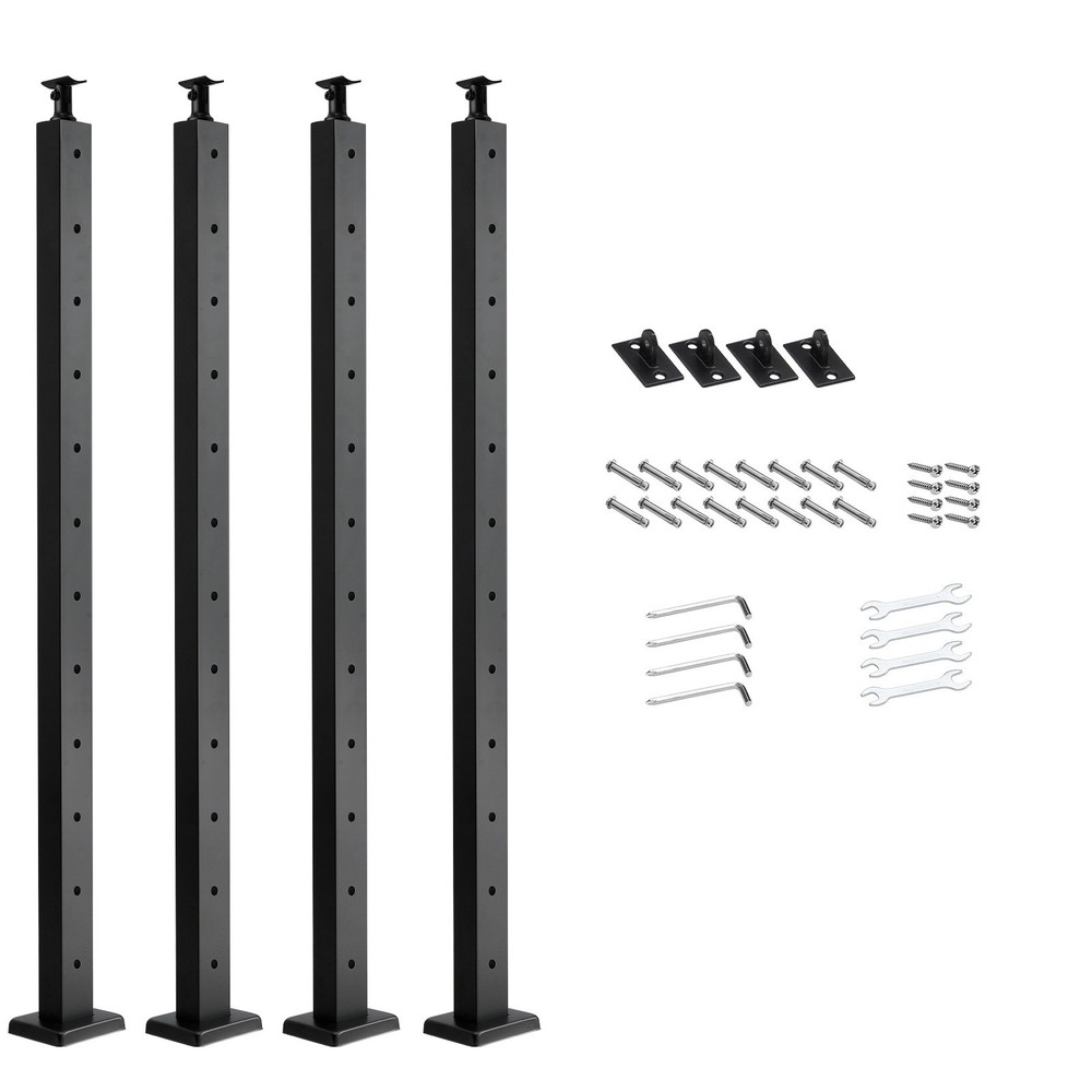 Cable Railing Post 42x2x2 In Horizontal-Hole Railing Post 4JZLGZXHS106URZU0001V0