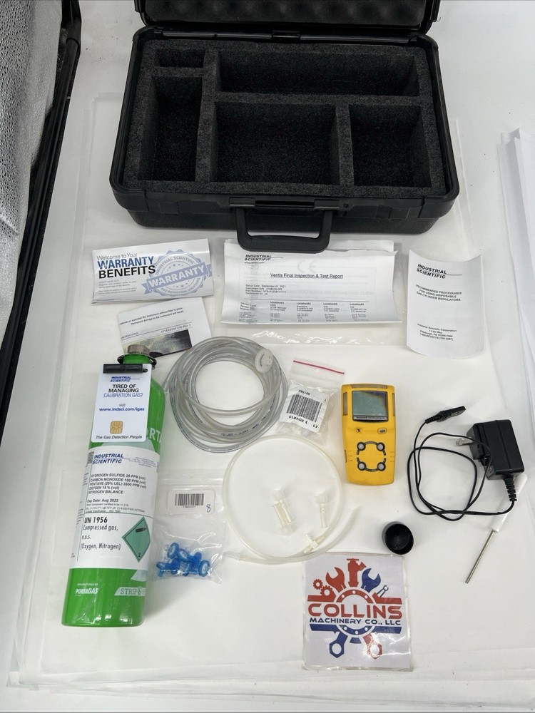 Industrial Scientific Confined Space Kit, Honeywell BW MicroClip XL, Extra Parts