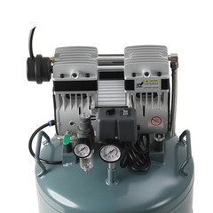 40L Portátil Compresor de aire silencioso médico dental libre de aceite 800W