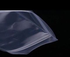500/PCS White Block 4″x8″ Clear Reclosable Seal Bag Plastic Zipper Lock Bags 2Mi