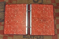 Vintage Corporate Records Book Red Binder NEW STORED 9.5″ x 12″ Dividers