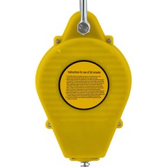 23ft Self Retracting Lifeline Lanyard Fall Arrester Protection+Hook Rope 330lbs