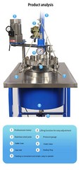 Lab Stainless Steel Autoclave Reactor High Pressure Hydrothermal Vessel 10-100L