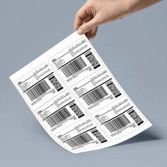 2000 Sheets 4″x3-1/3″ Address Shipping Labels Self Adhesive 6 Labels per Sheet