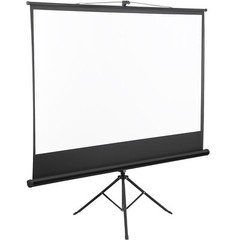 Projector Screen and Stand 84″ Portable Projector Screen In/Outdoor Wrinkle-Free