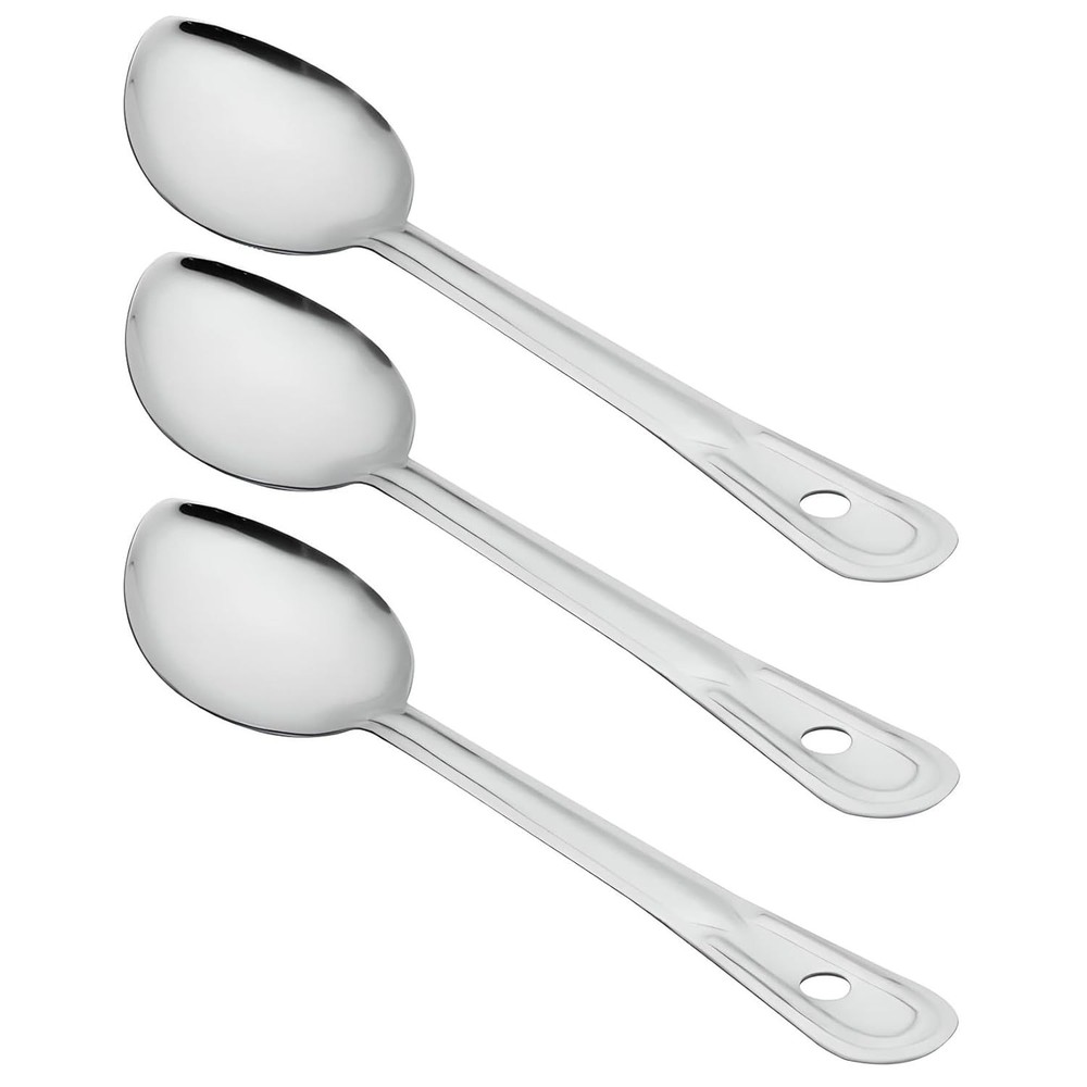 OCS Parts 3-Pack 11″ Stainless Basting and Cooking Spoons | Dishwasher Safe