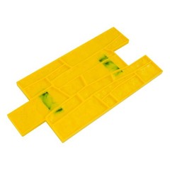 3 Pcs Concrete Stamping Molds For Wall& Floor Concrete Stamping Texture Mats
