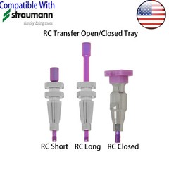 Dental Transfer Open/Closed Tray Analog Impression Coping Fits Straumann ITI BLT