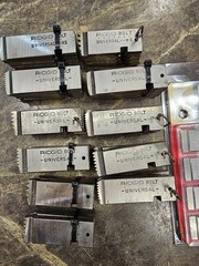 (LOT OF 25 SETS) Ridgid Pipe Threading Dies NPT, UNC, UNF, NF, Coarse & Fine Uni