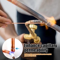20 Pcs 15% Silver Brazing Rods AWS BCuP-5 Solder Phosphor Copper 20PCS