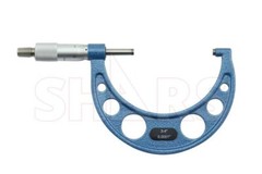 SHARS 0-6″ SOLID METAL FRAME MICROMETER SET NEW R}