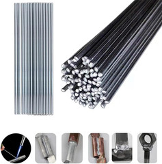 50Pc Flux Core Aluminum Welding Rods Low Temperature Easy Melt Repair Sticks