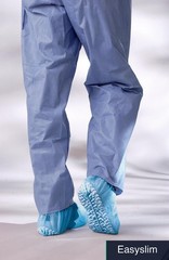 Non-Skid Shoe Covers, Latex Free, Blue, Extra Large, Pack of 100