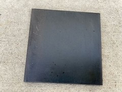 Sandbaggy Square Steel Plate – Hot Rolled Steel – Burr Free, Rust Resistant
