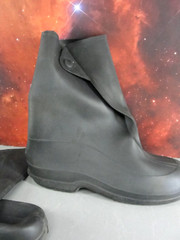 TINGLEY MENS WEATHER-TUFF STRETCH WORK 10″ BOOT RUBBER OVERSHOES SIZE MEDIUM NEW
