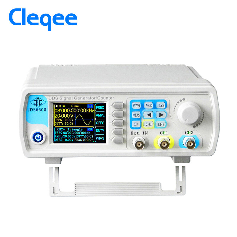 Cleqee JDS6600 Digital Control Dual-Channel DDS Waveform Signal Generator