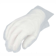 10000-20000 Clear 1.5Mil High Density Polyethylene FoodService Disposable Gloves