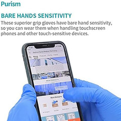 Nitrile Gloves 100Pcs 1000 Pcs Disposable Blue, Small/Medium/Large/Xlarge, No La
