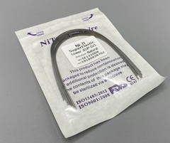 100Pcs Dental Orthodontic Super Elastic Niti Arch Wire Round Natural Form USA