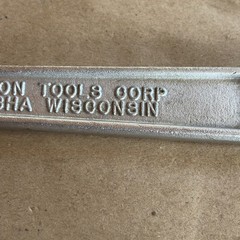 Vintage Blue-Point By Snap On Tools 8″ Crescent Adjustable Wrench Made in USA