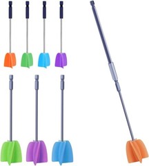 4+4 Pcs Resin Mixer Paddles for Resin Drill Epoxy Mixer Attachment Paint Stirrer