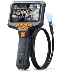 NTS430 Borescope Inspection Camera 8mm Dual Lens Inspection Camera w/ Light 1M