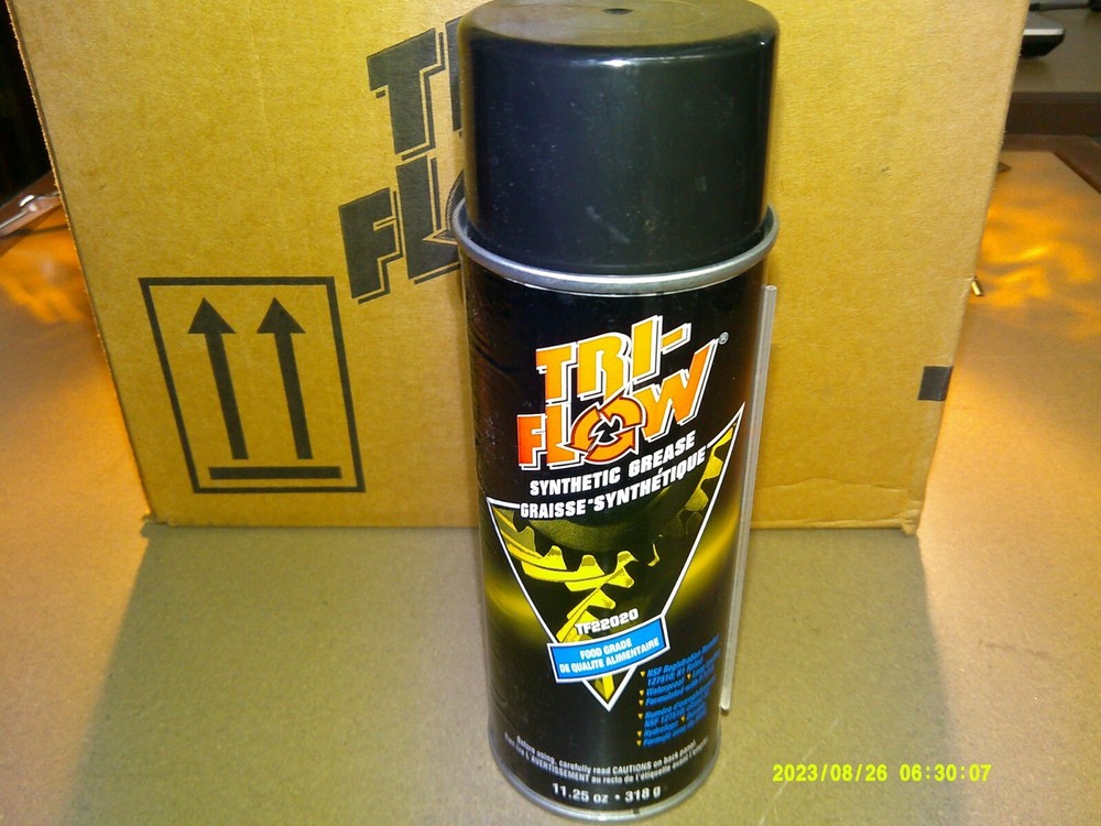 Tri-Flow Food Grade Grease TF22020 11.25 oz Lot of 12