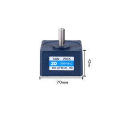 1PC FOR ZD 3GN 40/50/60/75/90/100/120/150/200/250/300/500K Gear Reducer gearbox
