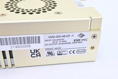 CUI BRAND NEW Medical Grade DC Power Supply 48V 6.25A 300W Enclosed Case w/ Fan