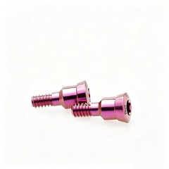 Dental Titanium NC/RC Healing Abutment Closure Cap Bone Level Fits ITI Straumann