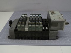 REXROTH IP 65 R480213682 R 480 213 682 SOLENOID VALVE SYSTEM 24 VDC 10 BAR T1841
