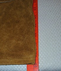 ARCPRO Split Leather Welding Apron with 6 Pockets Adjustable 23.5″W x 35″L-NEW