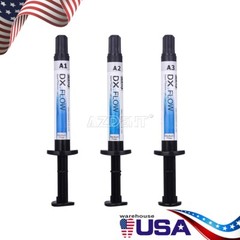 Dental Nano Composite Resin Flowable Light Cure/ Etching Gel /Bonding Adhesive